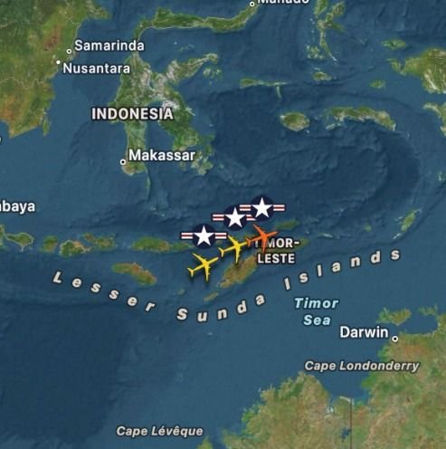 Tiga Pesawat Tanker Amerika Serikat Terpantau Melintasi Wilayah Indonesia, Diduga Dukung Misi Pembom Jarak Jauh