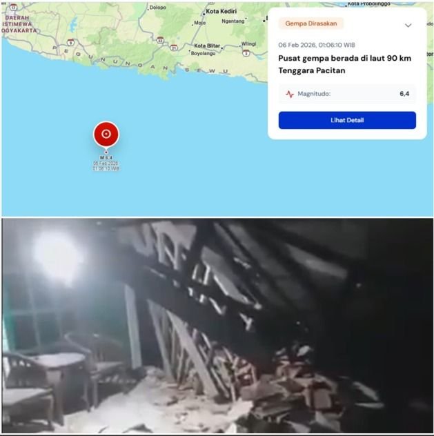 Gempa Pacitan M6,2: Dampak Rusaknya Rumah Warga dan Wilayah Terdampak