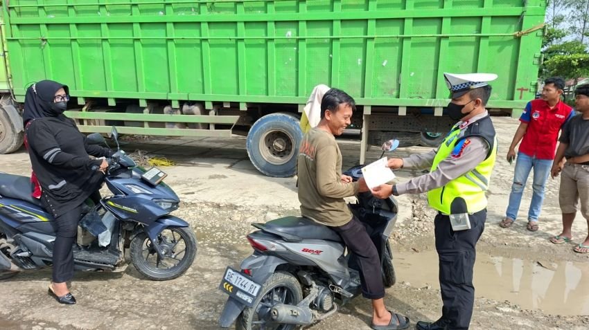 Enam Hari Operasi Keselamatan, Polisi Catat 1.075 Pelanggaran Lalu Lintas di Pringsewu