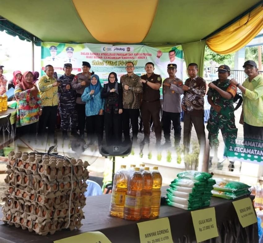 Antisipasi Lonjakan Harga Pangan, Wakil Wali Kota Tanjungbalai Monitoring GPM Bulan Suci Ramadhan 2026 di Kecamatan Sei Tualang Raso