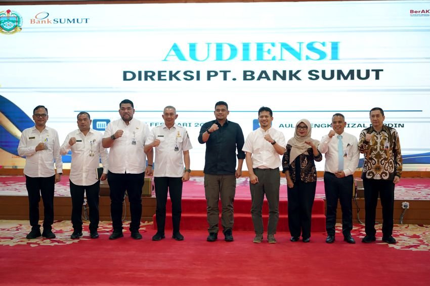 Gubernur Bobby Dorong Bank Sumut Lebih Progresif di Bawah Kepemimpinan Dirut Baru: Kalau Tidak Bisa Dikonsolidasi, Gilas Saja!