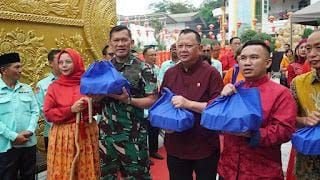 Pangdam XXI/RI Hadiri Baksos Imlek 2026 di Bandar Lampung, Tegaskan Komitmen Jaga Kerukunan