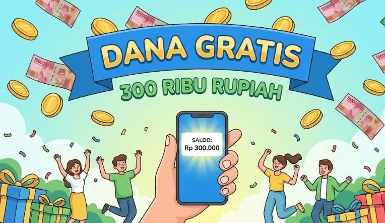 Sambut Imlek 2026, Klaim Segera Saldo DANA Gratis Rp300 Ribu Sebelum Hangus