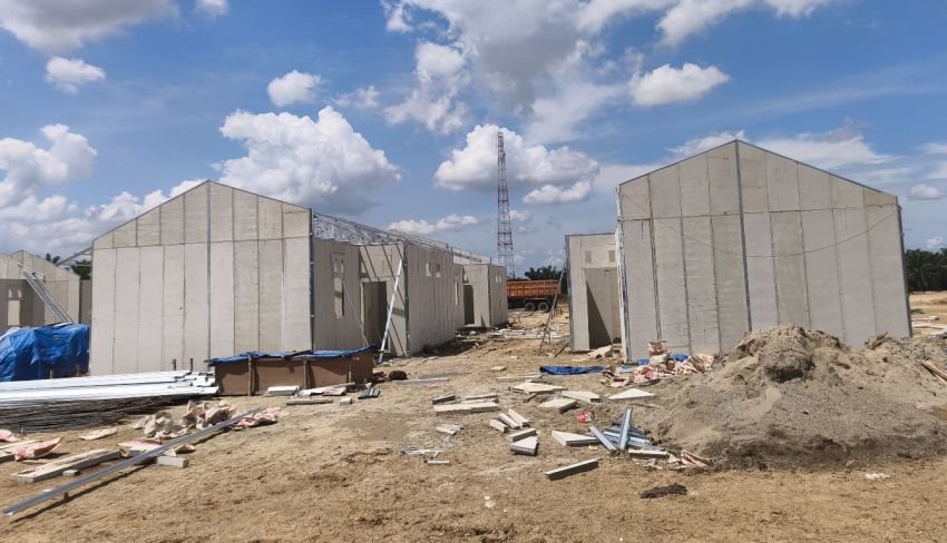 Progres Pembangunan 150 Unit Huntap di Aceh Tamiang Capai 80%, Kapolda Aceh Pastikan Target Selesai Mei 2026