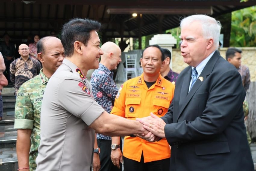 AS Resmikan Kantor Konsuler di Bali, Kapolda Tegaskan Komitmen Keamanan