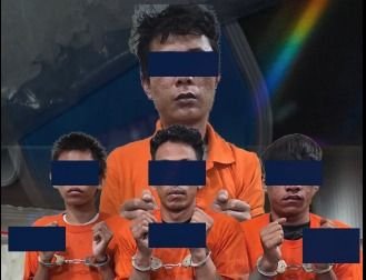 Polres Langkat Bongkar Jaringan Narkoba Bersenpi, Empat Pelaku Ditangkap Beserta Sabu Puluhan Gram dan Senjata Api