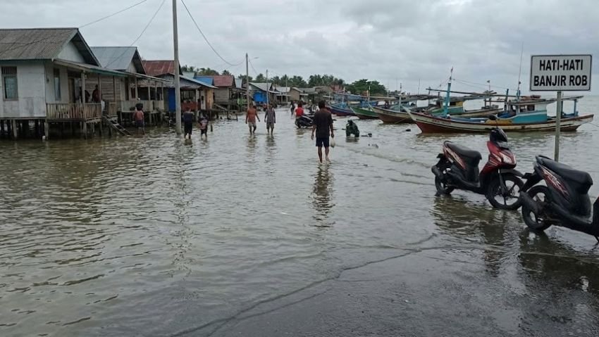 Waspada! BMKG Peringatkan Banjir Rob Medan Utara Awal Ramadan, Ketinggian Air Capai 2,6 Meter