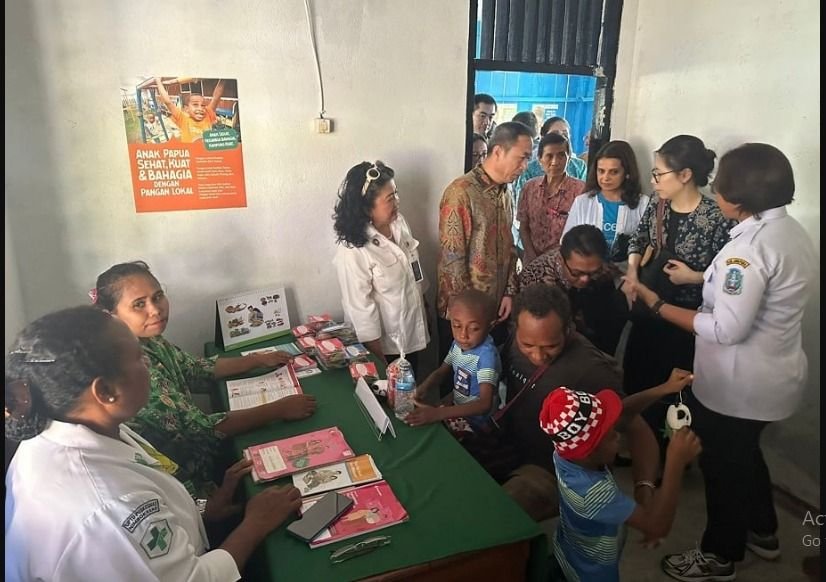 UNICEF Puji Indonesia: Program MBG Jadi Model Bangun Generasi Sehat di Papua
