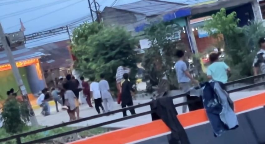 Subuh Pertama Ramadhan 1447 H Ternoda, Puluhan Pemuda Bentrok di Jalan Merdeka Tanjung Tiram