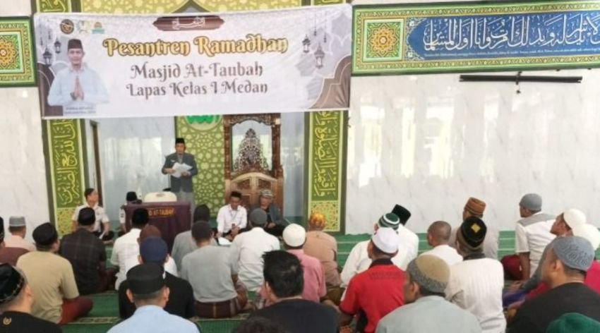 Lapas Kelas I Medan Gelar Pesantren Ramadhan 1447 H, Perkuat Pembinaan Spiritual WBP