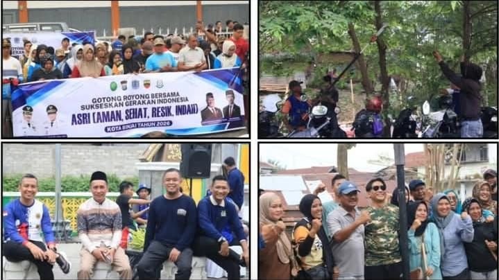 Tindak Lanjut Amanat Presiden Prabowo, Binjai Gelar Gerakan Indonesia ASRI 2026