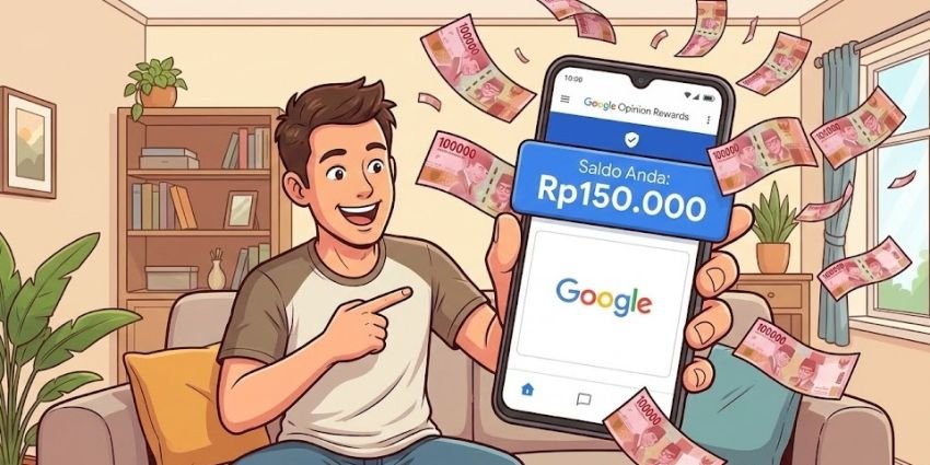 Google Opinion Rewards Tawarkan Saldo DANA Gratis Rp243.000, Begini Cara Klaimnya!