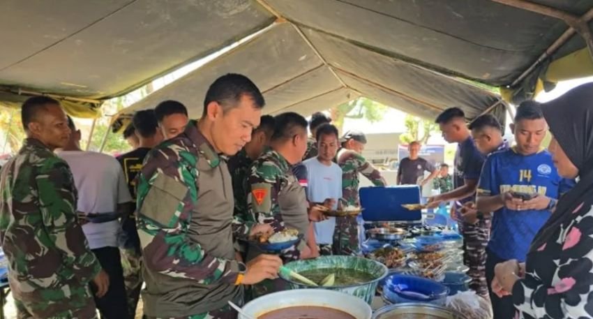 Perkuat Silaturahmi Menjelang Ramadhan, Satgas Kuala TNI-Jhonlin Gelar Meugang Bersama Warga di Aceh Tamiang
