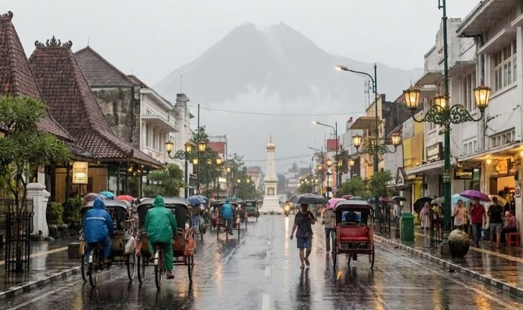 DIY Diguyur Hujan, Gunungkidul dan Sleman Berstatus Hujan Sedang