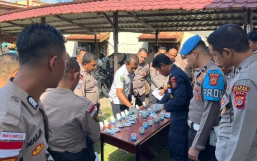 2.800 Personel Polda Aceh dan Polres Jalani Tes Urine, Seluruhnya Negatif Narkoba