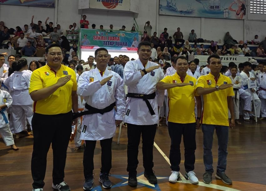 Gubernur Bobby Apresiasi Kejurda Funakoshi Sumut, Dorong Karate untuk Bentuk Karakter Generasi Emas 2045