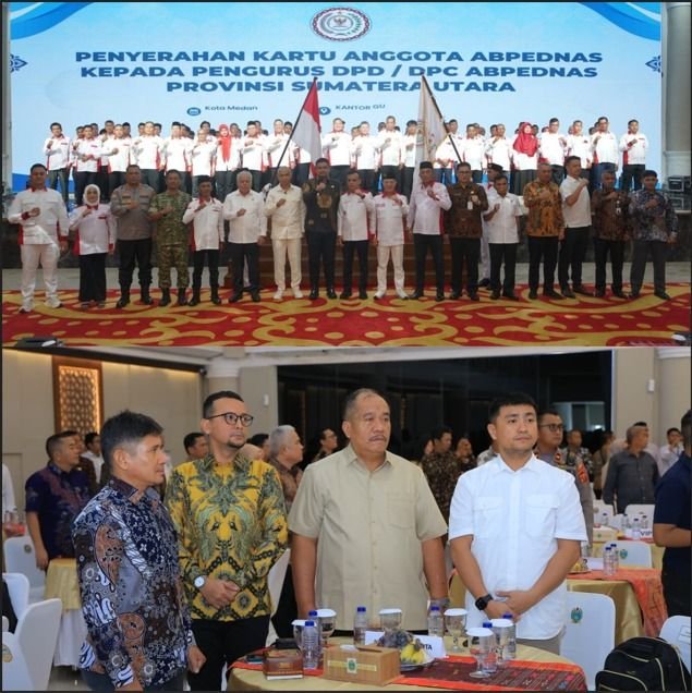 Pengukuhan Abpednas Sumut, Bobby Nasution Terus Mendorong Desa Berinovasi Lewat Skema Kompetisi