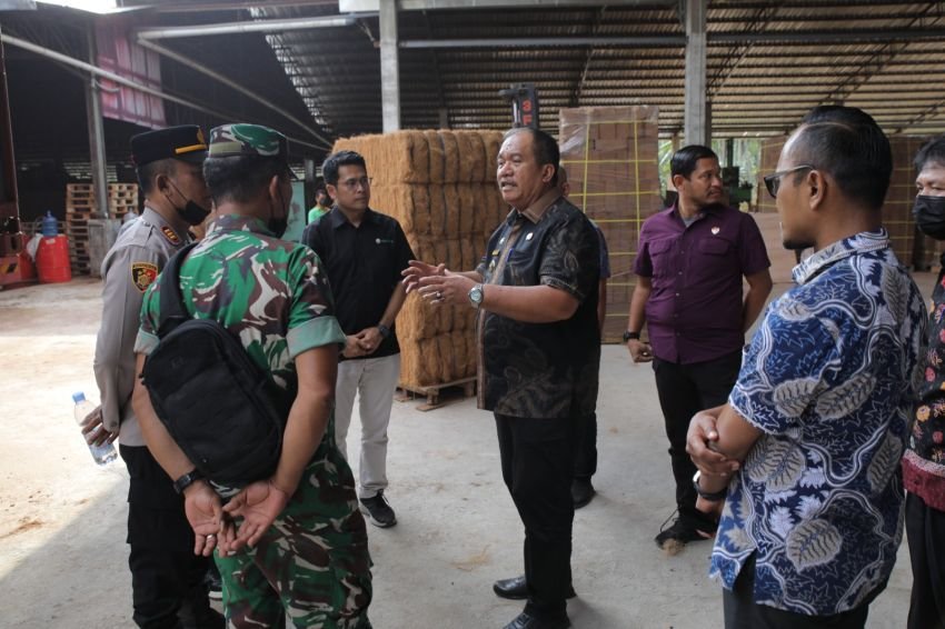 Produksi Sabut Kelapa Asahan Tembus Pasar Ekspor Cina, Bupati Dukung Pengembangan Hilirisasi