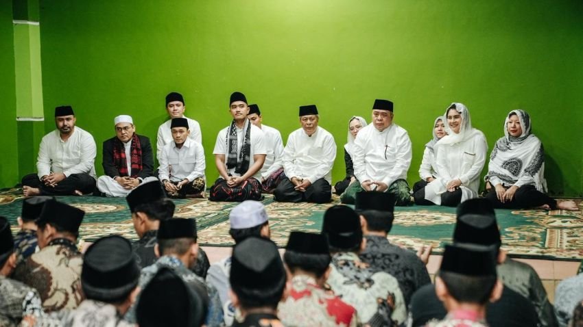 Kaesang Disapa &ldquo;Gus&rdquo; saat Safari Ramadhan ke Kediaman Rois Syuriah PWNU DKI