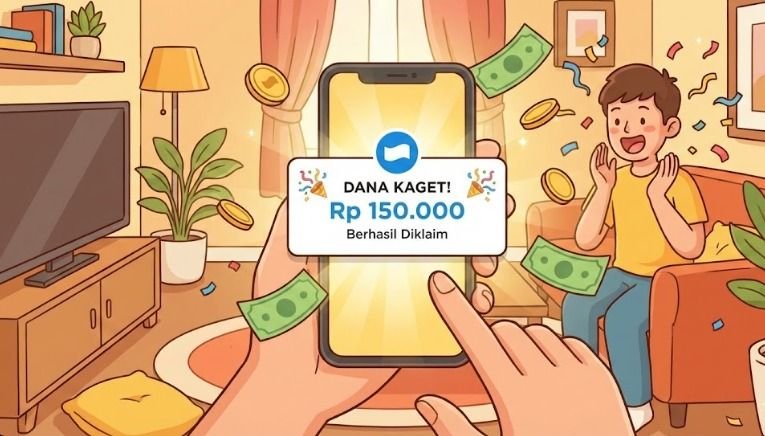 Buruan Klaim Saldo DANA Gratis Hingga Rp150.000 Lewat Fitur DANA Kaget, Ini Cara Mudah dan Syarat Lengkapnya