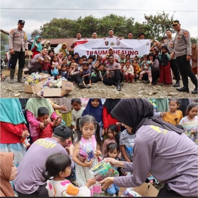 Menjelang Ramadhan, Mahasiswa STIK-PTIK Angkatan 83 Memasak dan Bagikan Daging Meugang untuk Masyarakat Terdampak Banjir dan Longsor
