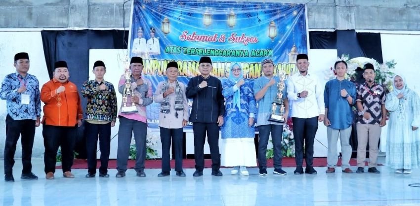 Dr H Anton Achmad Saragih Resmikan Kampung Ramadhan Sampantao Square, Hadirkan 900 Peserta Lomba