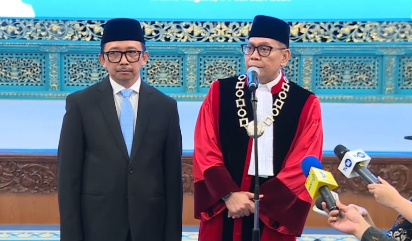 Adies Kadir Resmi Jadi Hakim MK: Pastikan Tak Akan Menyidangkan Kasus Golkar