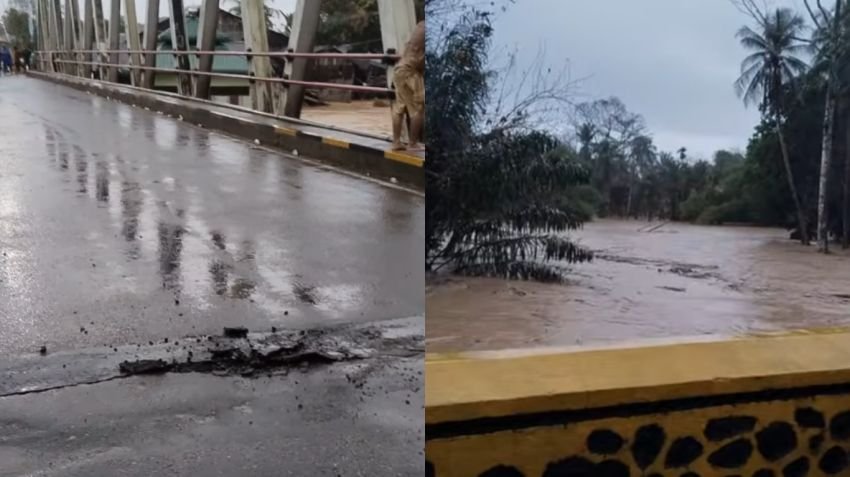 Banjir Melanda Seluruh Kecamatan Tapteng, Jalan dan Jembatan Terputus