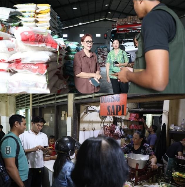 Jelang Ramadhan 1447 H, Satgas Saber Pangan Polda Bali Gelar Sidak ke Pasar dan Distributor, Harga Bahan Pokok Masih Stabil