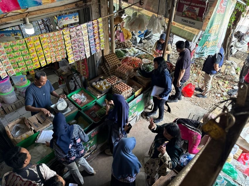 Polda Lampung Dampingi BAPANAS Pantau Harga Bahan Pokok Menjelang Imlek dan Ramadhan 2026