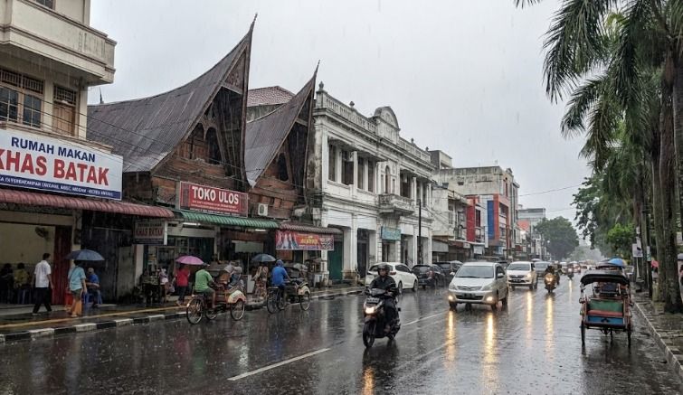 Hujan Ringan Diprakirakan Guyur Sebagian Wilayah Sumatra Utara