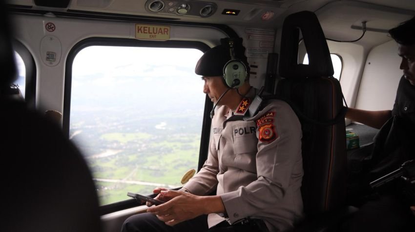 Polda Aceh Maksimalkan Patroli Udara dan Darat untuk Mengamankan Lokasi Penanaman Ganja