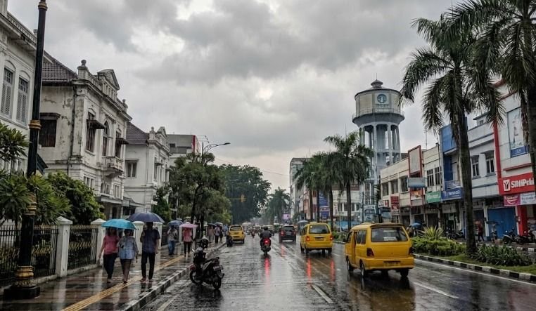 Hujan Ringan Dominasi Sumatera Utara, Sejumlah Wilayah Berawan
