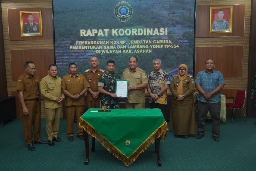Bupati Asahan Dukung Penuh Pembentukan Yonif TP-954 dan Pembangunan KDKMP