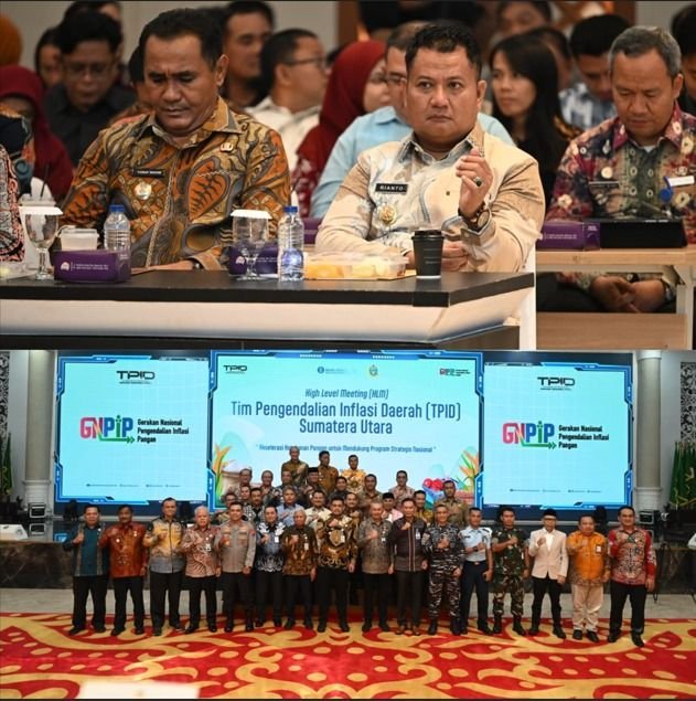 Wabup Asahan Hadiri High Level Meeting TPID Sumut, Pemkab Siap Perkuat Pengendalian Inflasi Jelang Ramadhan dan Idul Fitri