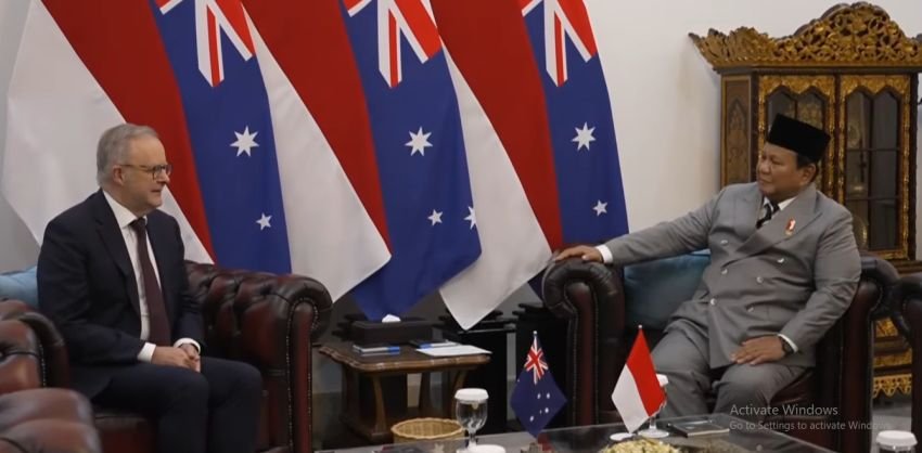 Prabowo Sambut PM Australia, Tandatangani Traktat Keamanan Bersama