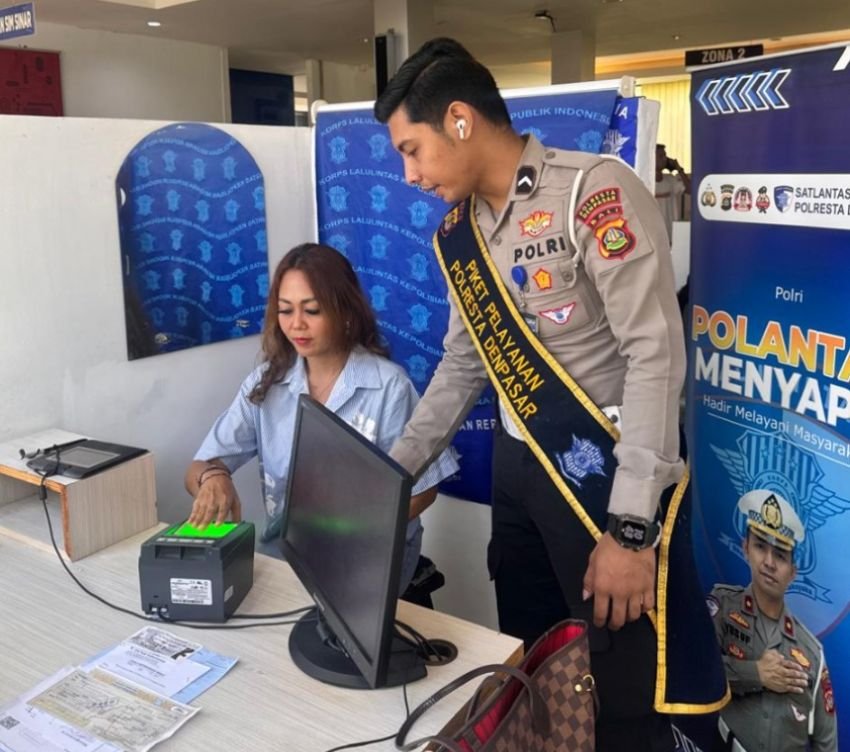 Satpas SIM Polresta Denpasar Tingkatkan Pelayanan Humanis, Pemohon SIM Lebih Nyaman