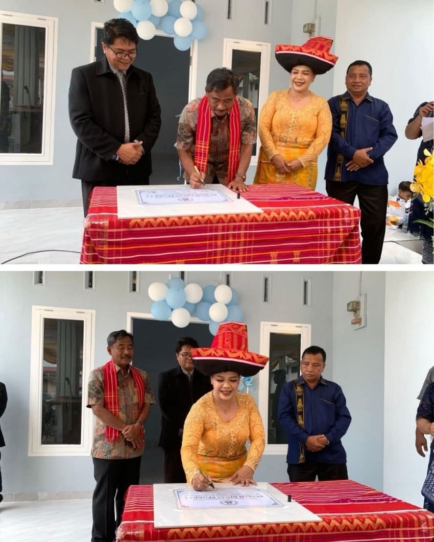 Resmikan Rumah Dinas Pendeta GBKP, Wali Kota Binjai Tekankan Nilai Kebersamaan