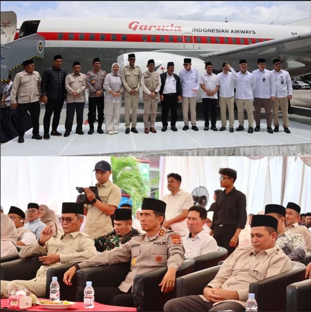 Mock-Up Pesawat Garuda dan Gedung Grand Misfalah Resmi Diresmikan di Asrama Haji Aceh, Kapolda Hadir Memberi Dukungan