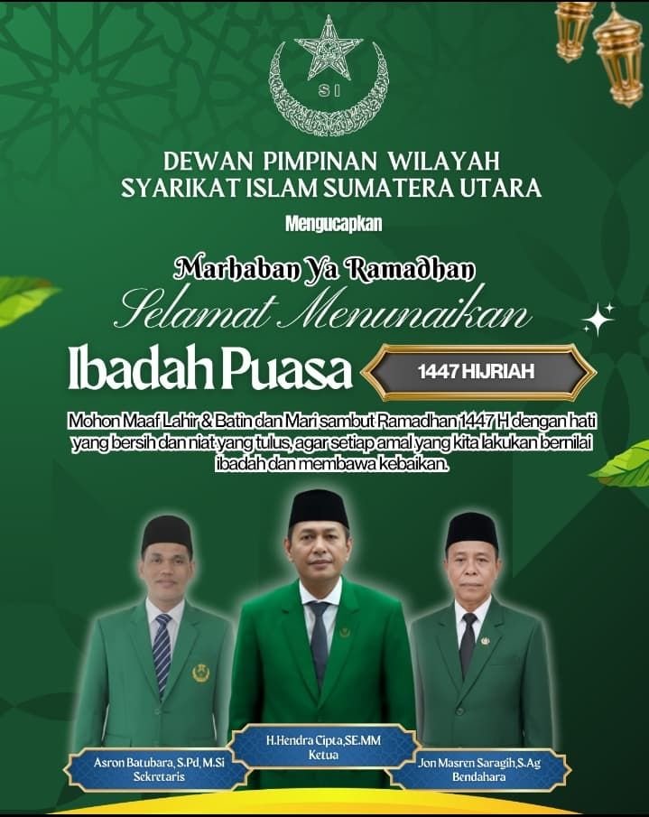 Marhaban Ya Ramadan, DPW Syarikat Islam Sumut Sambut Bulan Penuh Berkah dengan Sukacita