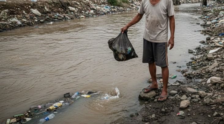 Menteri LH Dukung Fatwa MUI: Buang Sampah ke Sungai dan Laut Haram!