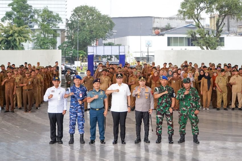 Rico Waas Pimpin Apel Gabungan, Pastikan Medan Aman dan Tertib Saat Ramadan 1447 H