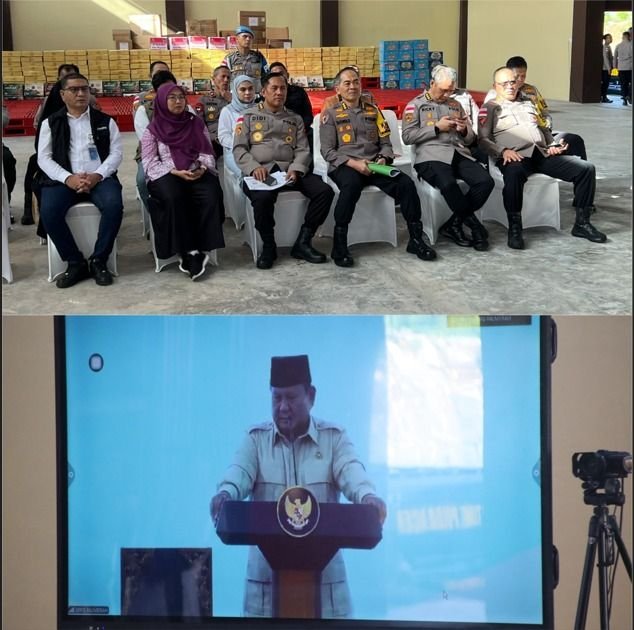 Presiden Prabowo Resmikan Gudang Ketahanan Pangan Polda Aceh Berkapasitas 1.000 Ton, Perkuat Logistik Nasional
