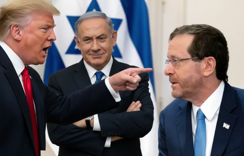 Trump Marah! Presiden Israel Dituntut Beri Ampunan untuk Netanyahu