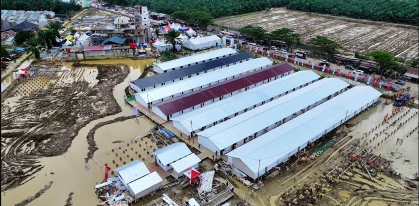 Miris, Pengungsi Banjir di Aceh Tamiang Disebut Tidur di Kuburan karena Belum Bisa Pulang