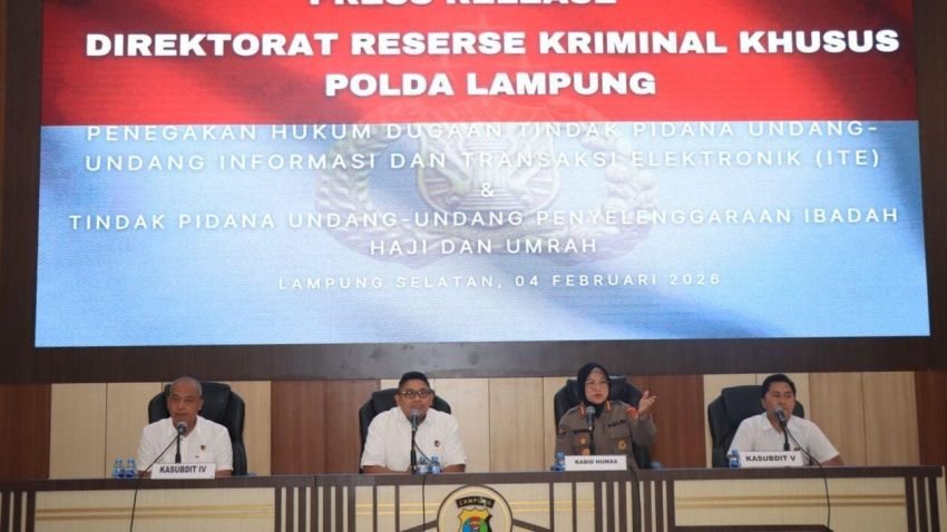 Polda Lampung Ungkap Kasus Pemerasan Digital, Korban Teralpakan Hingga Rp 70 Juta