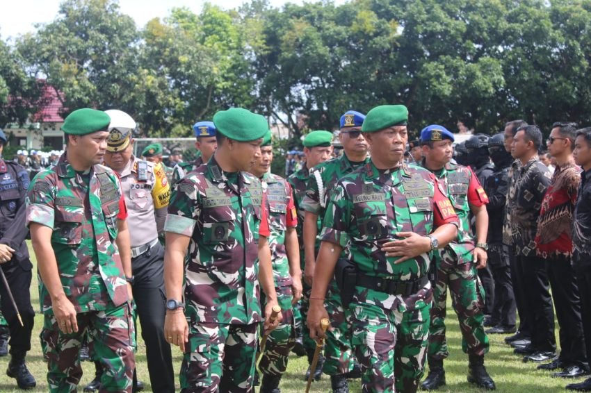 TNI-Polri Gelar Apel Kesiapan Pam VVIP Jelang Kunjungan Wakil Presiden di Bali, 300 Personel Dikerahkan