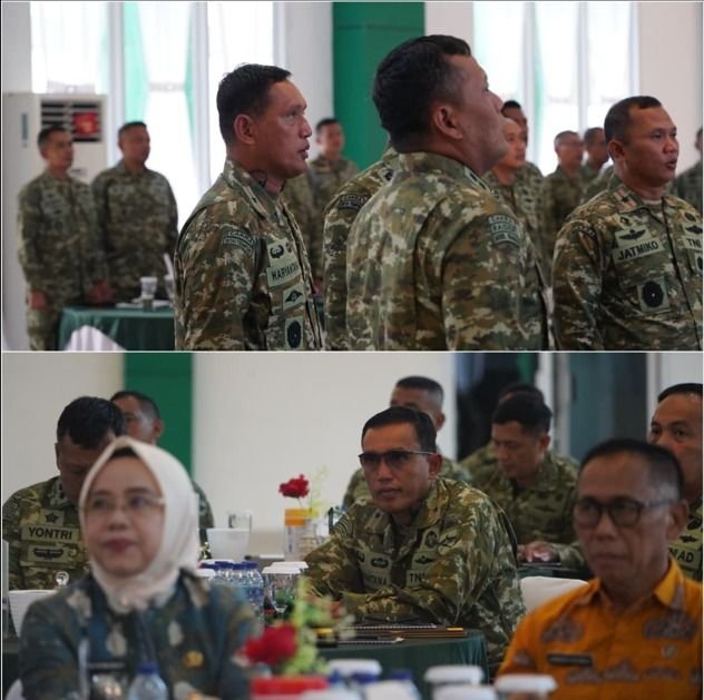 Rapim Kodam XXI/Radin Inten TA 2026 Digelar di Bandar Lampung, Pangdam dan Danrem Tegaskan Profesionalisme dan Kesiapan Satuan