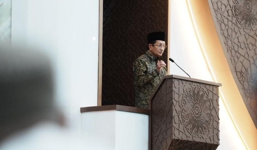 Menag Nasaruddin Umar Pimpin Salat Subuh di Masjid Negara IKN, Bangun Koneksi Spiritual Antar Masjid Istiqlal dan IKN