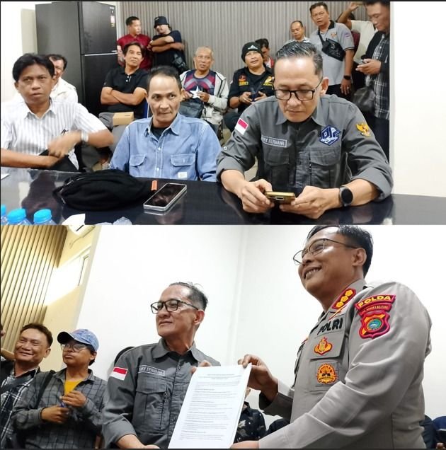 Puluhan Wartawan Babel Datangi Polda, Tolak Kriminalisasi Karya Jurnalistik